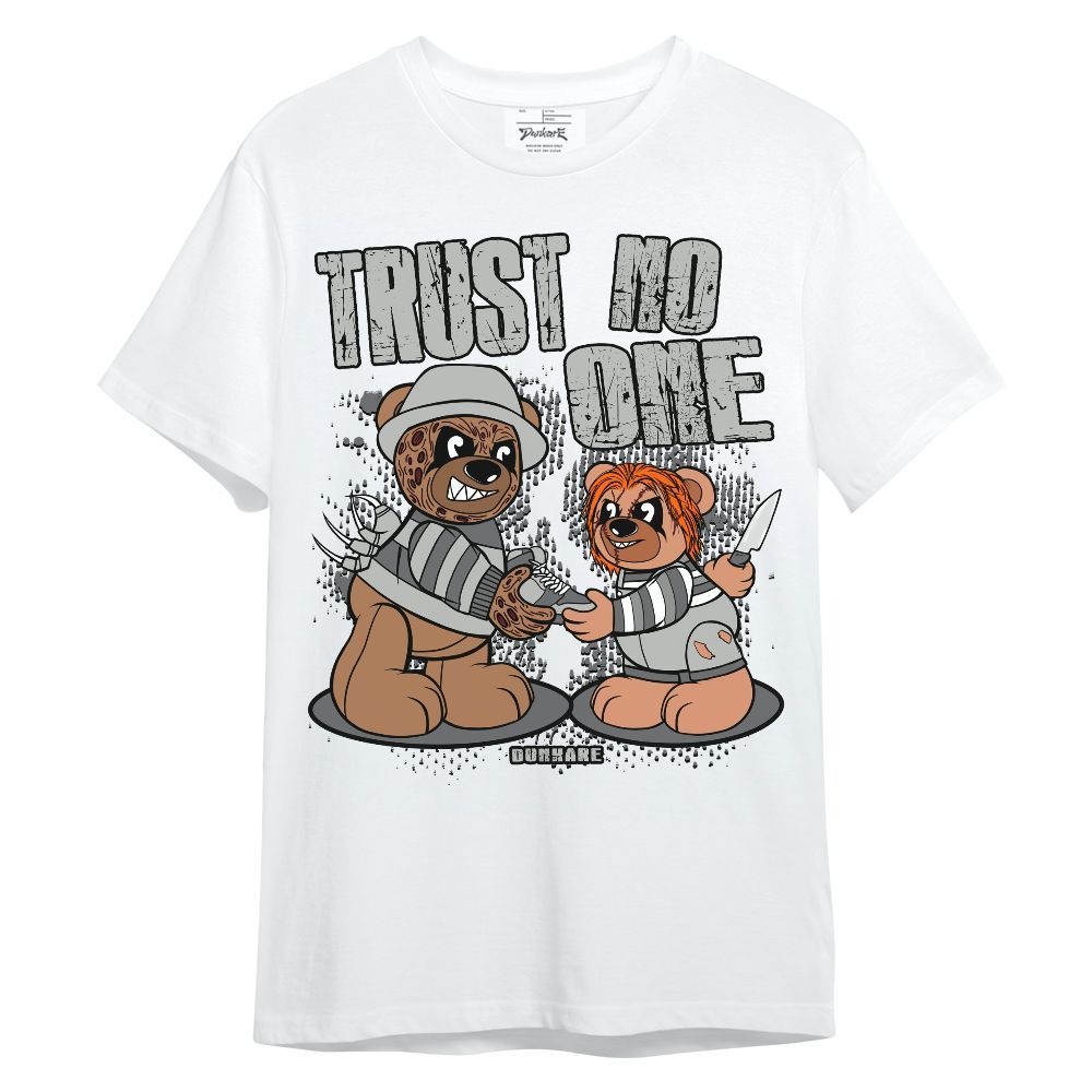 Shirt To Match Paris Olympics 4s - Trust No One Bear Unisex Shirt