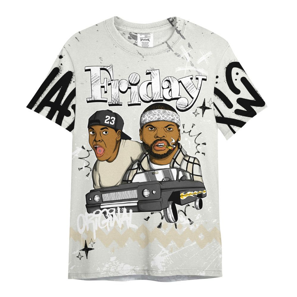 Shirt To Match Grand Finale 11s Shirt, Friday Sneaker Crayon All Over Print