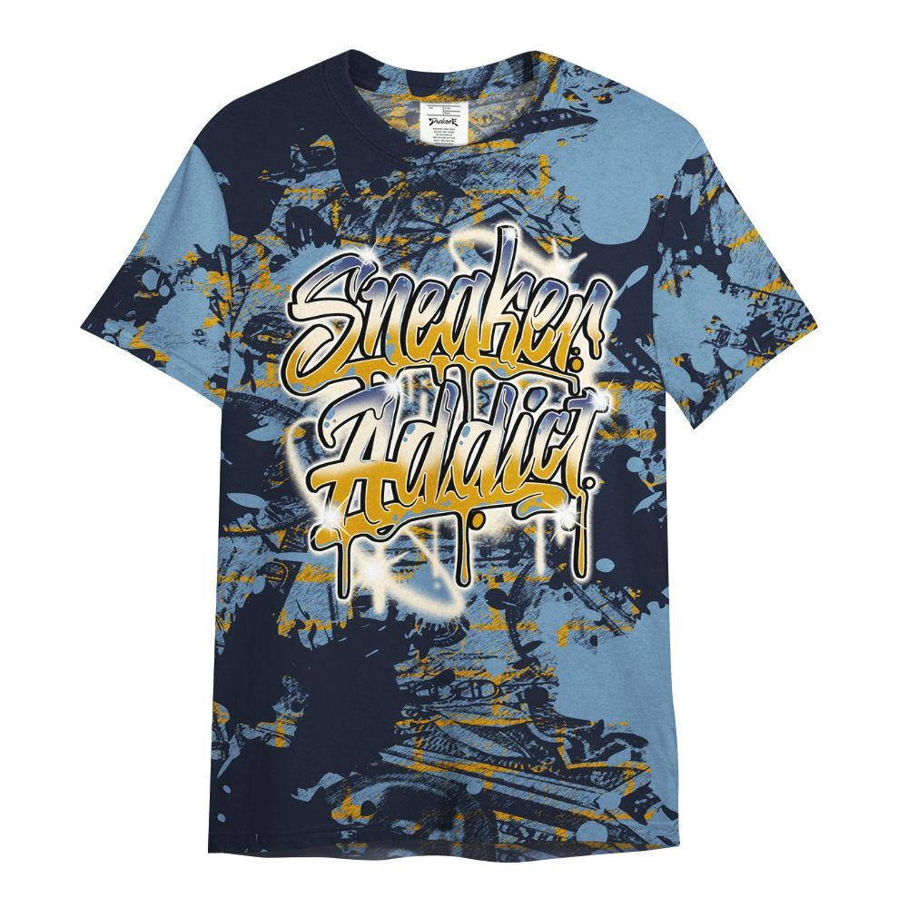 Shirt To Match High OG First In Flight 1s - Addiction Sneakers Graphic Street Art All Over Print