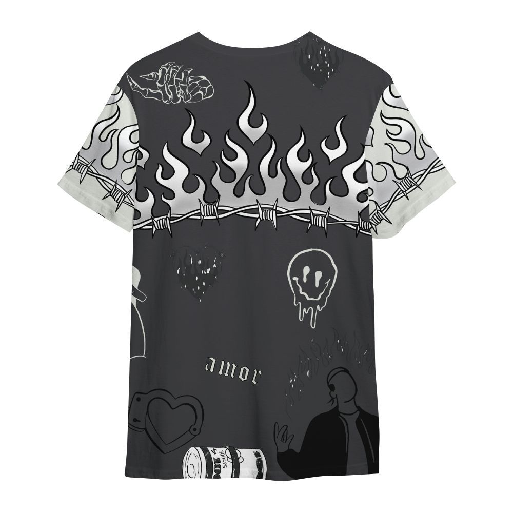 Shirt To Match Fear 4s - Snake Trust No One All Over Print