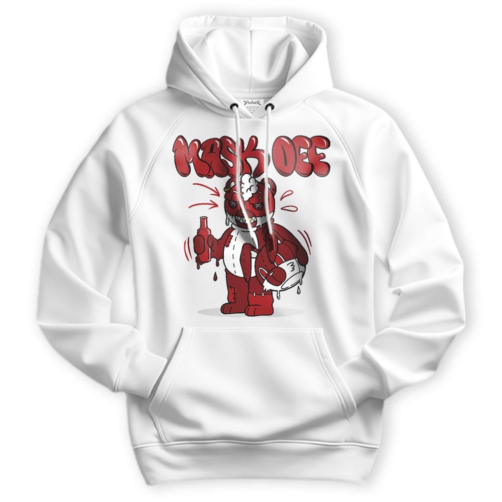 Sweatshirt To Match Red Taxi 12s Hoodie - Mask Of Hugz Version 2 Hoodie Unisex