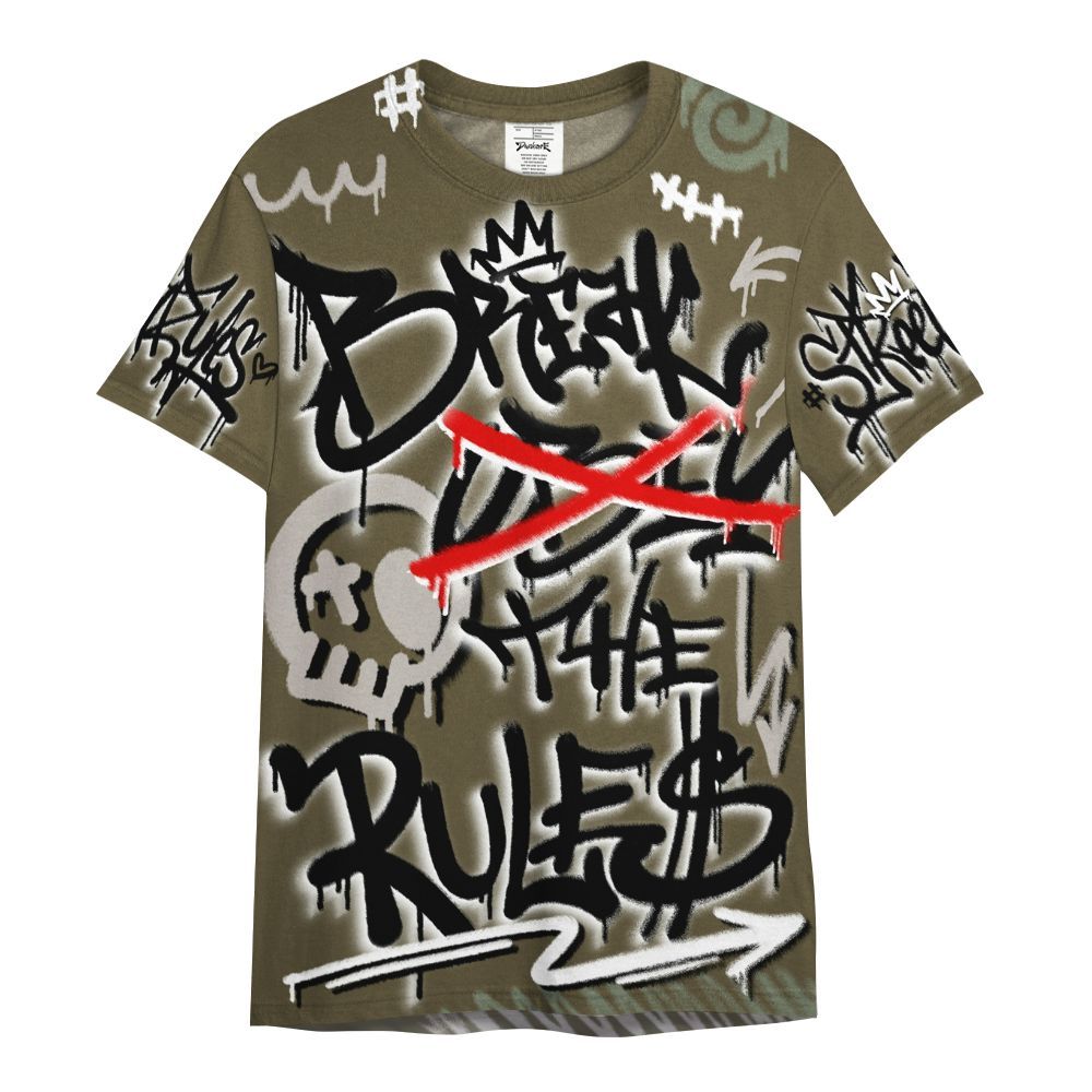 Shirt To Match Dunk Low Year Of The Snake - Break Rules Streetwear All Over Print