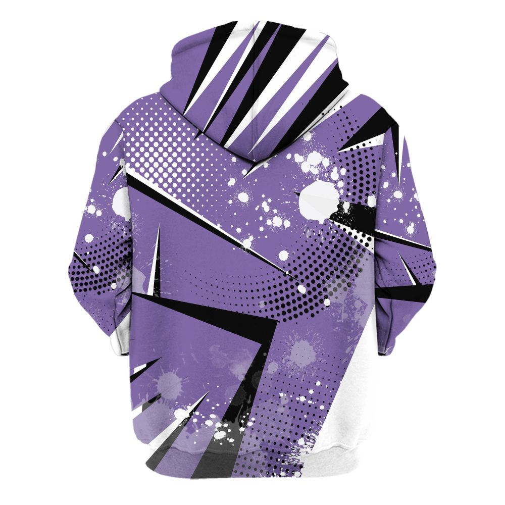 Hoodie To Match Dunk Low Black Raspberry - Poly Trust No One Dripping All Over Print