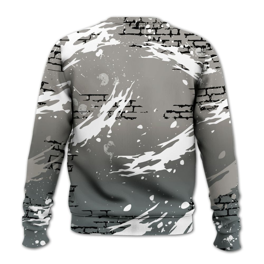 Sweatshirt To Match Cool Grey 9s - Values Of Loyalty Drip All Over Print