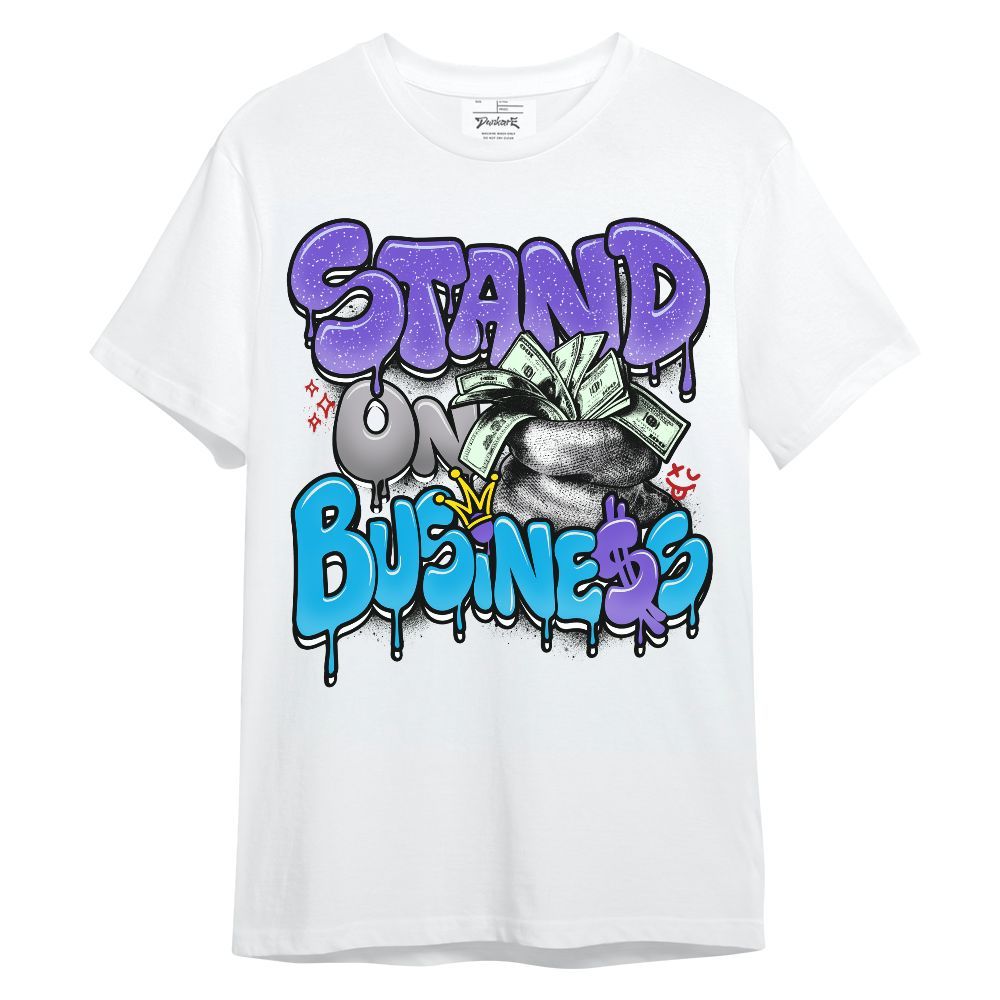 Shirt To Match Retro Aqua 8s - Stand Business Dripping Graphic