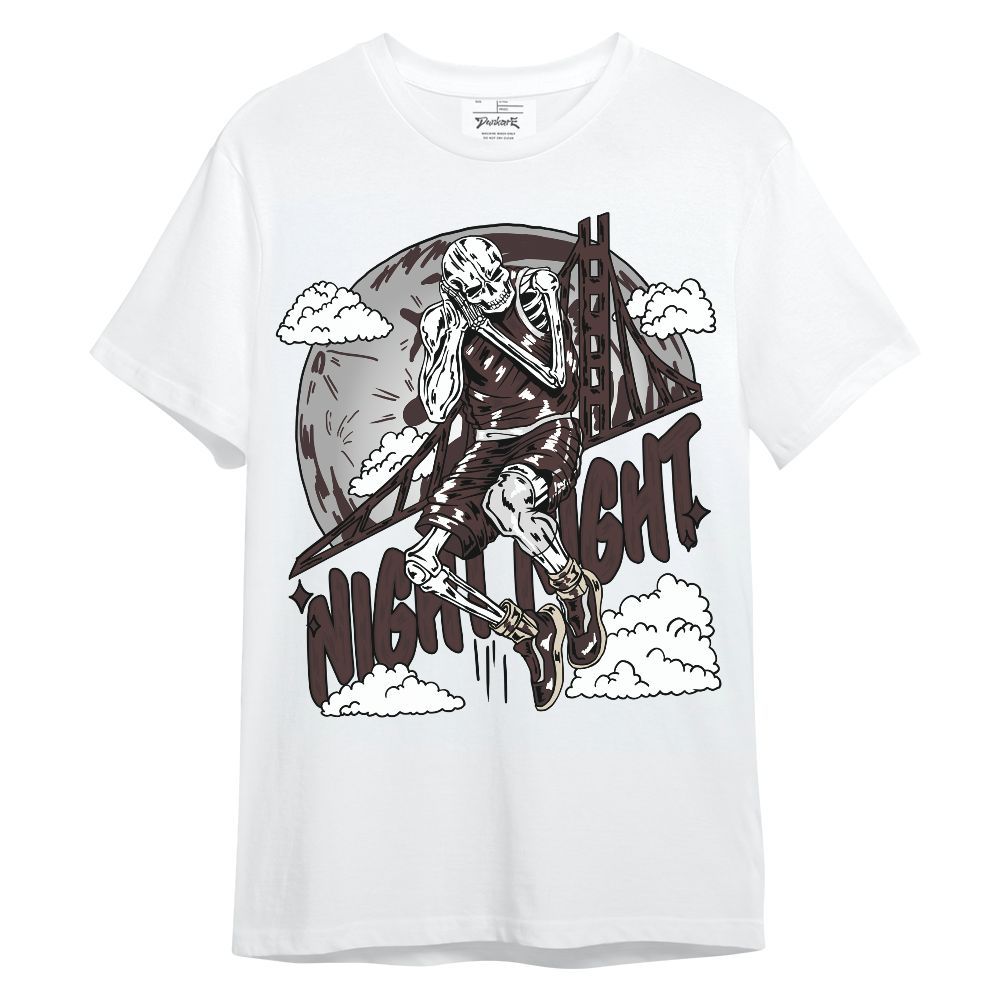 Shirt To Match Burgundy Crush 3s - Seeya Skeleton Unisex Shirt