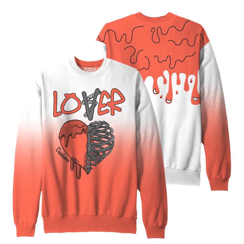 Sweatshirt To Match, Georgia Peach 3s Sweatshirt, Loser Lover Dripping Sweatshirt Outfit 3 Cosmic Clay 903 NCT