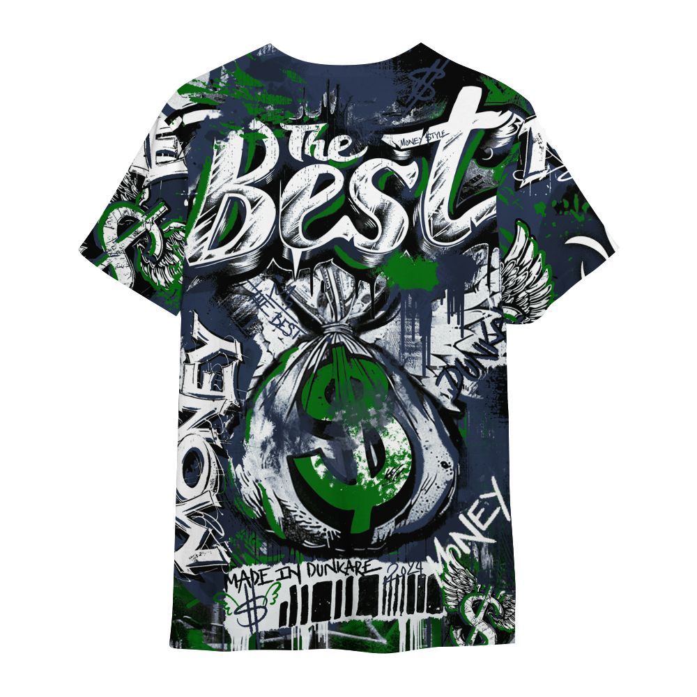 Shirt To Match Midnight Navy 13s - The Best Money All Over Print