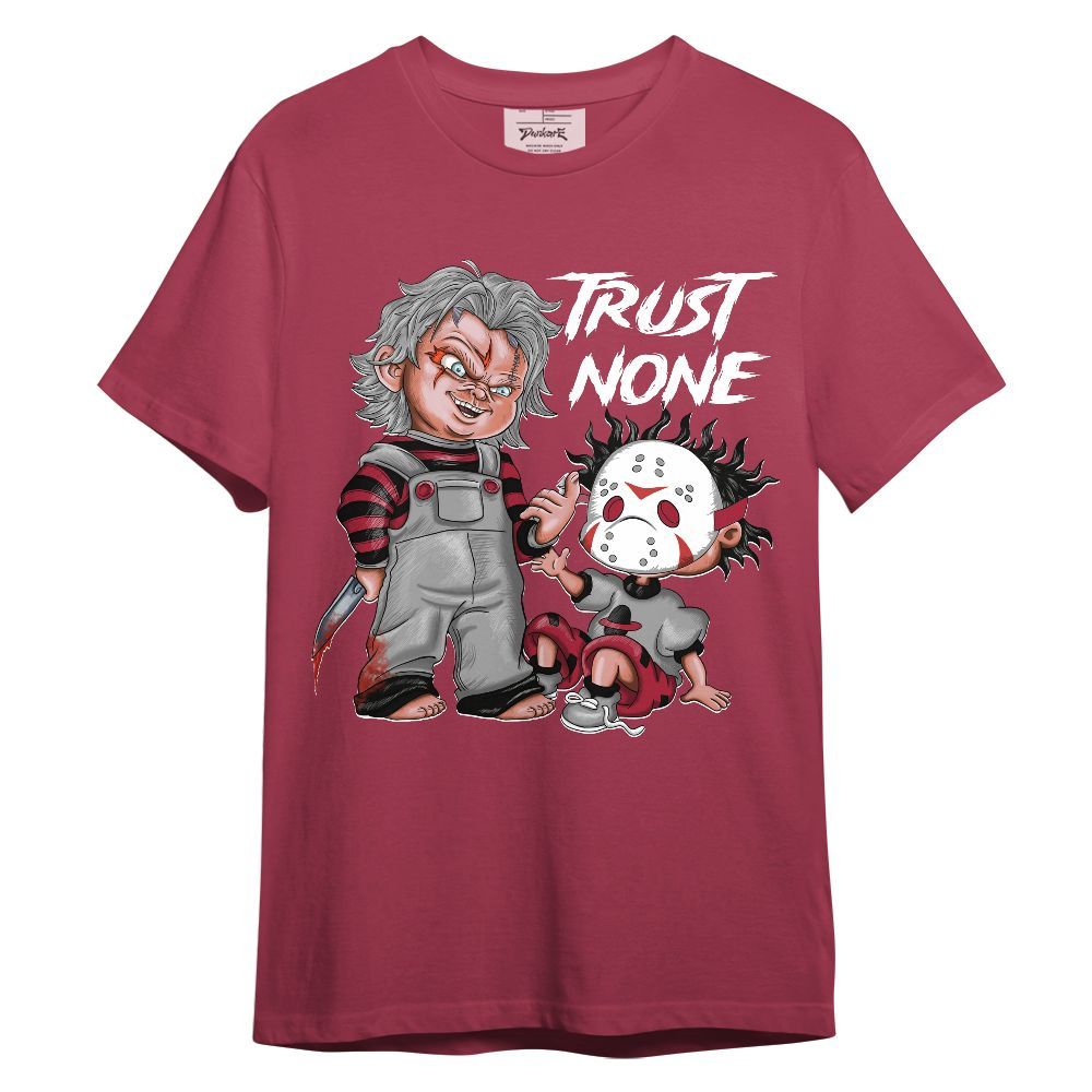 Shirt To Match High OG Chicago Shadow 1s - Trust No One Scary Unisex Shirt