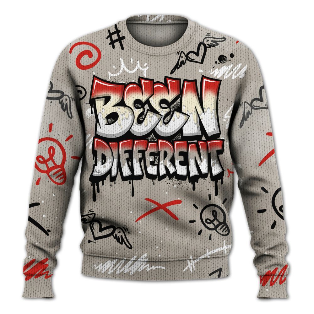 Knitted Sweater To Match Low OG Phantom 1s - Drip Been Di2ferent