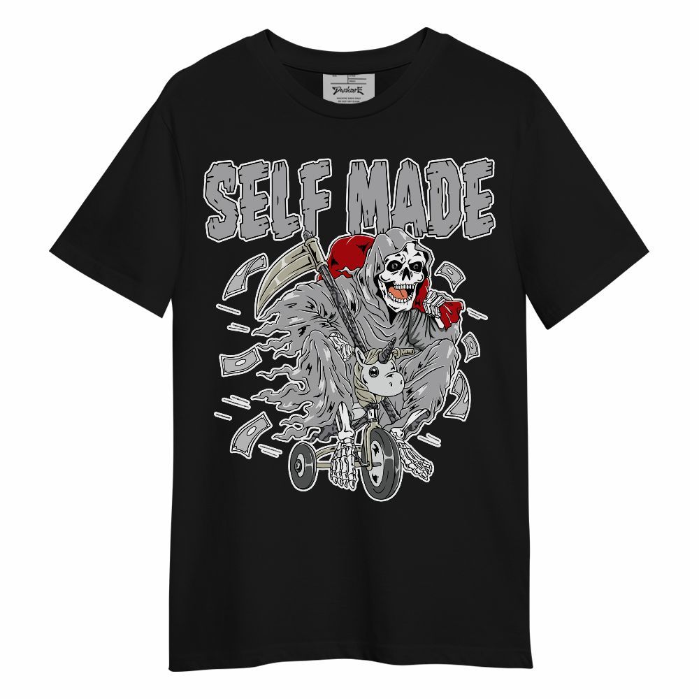 Shirt To Match Cement Grey 3s - Self Make Skeleton Unisex Shirt