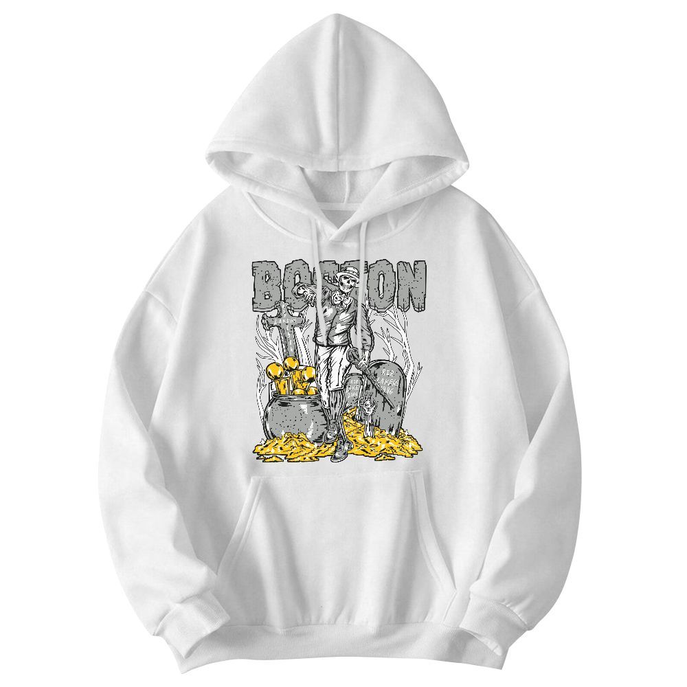 Sweatshirt To Match Retro White Oreo 4s - Goldrush Skeleton Graphic