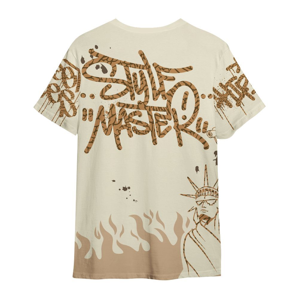 Shirt To Match Orewood Brown 3s - Graphic Fck Around Find Out All Over Print