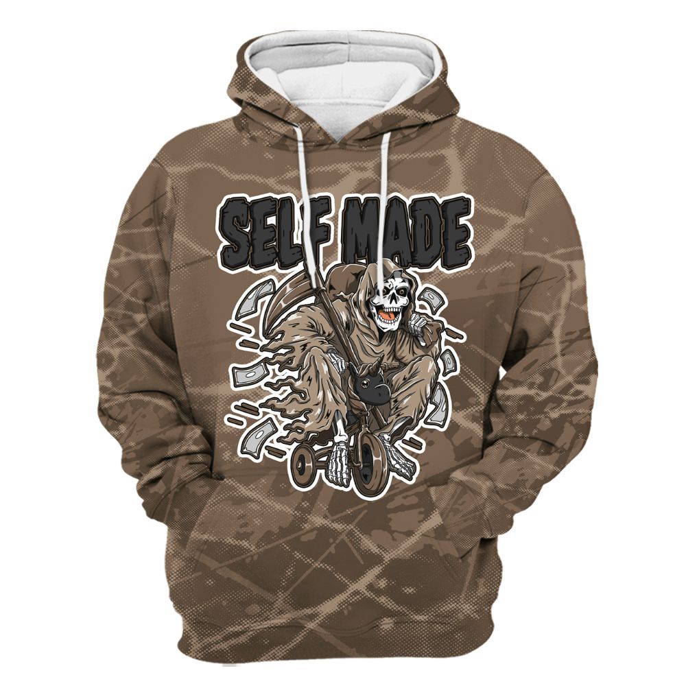 Hoodie To Match Dark Mocha Jack - Self Make Skeleton Profound All Over Print