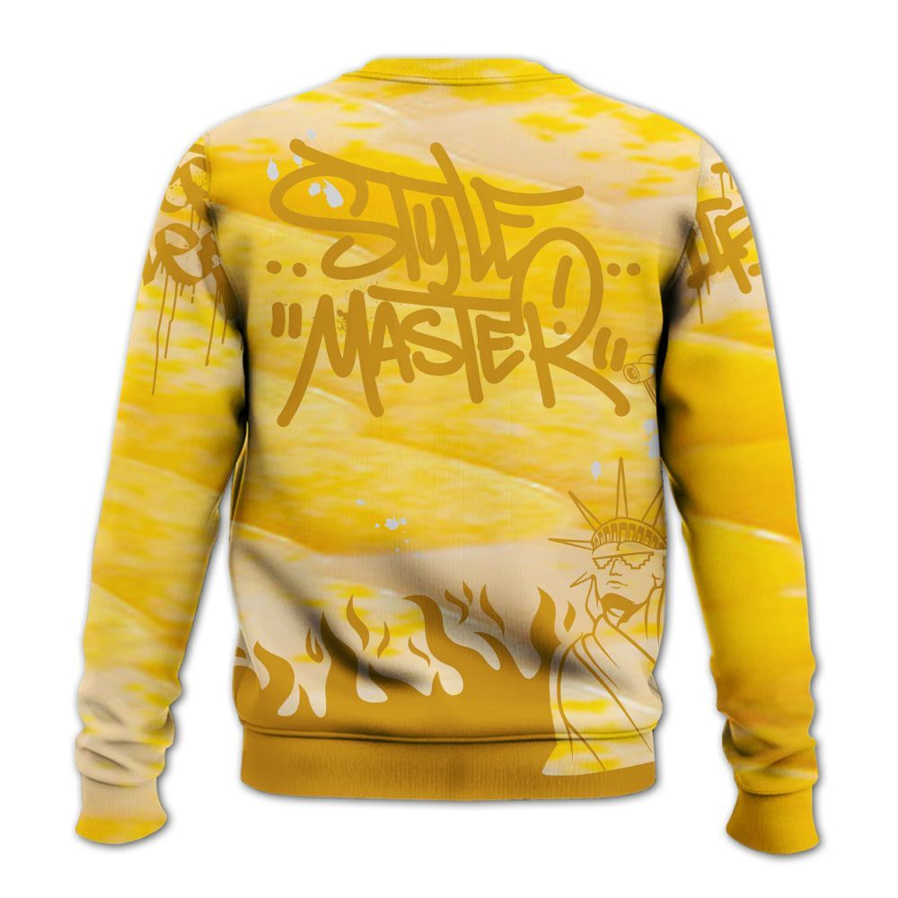 Sweatshirt To Match Low Yellow Python 11s - Graphic Fck Around Find Out All Over Print