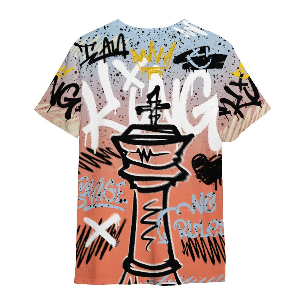 Shirt To Match DJ Khaled Crimson Bliss 5s - Street King Chess Streetwear All Over Print