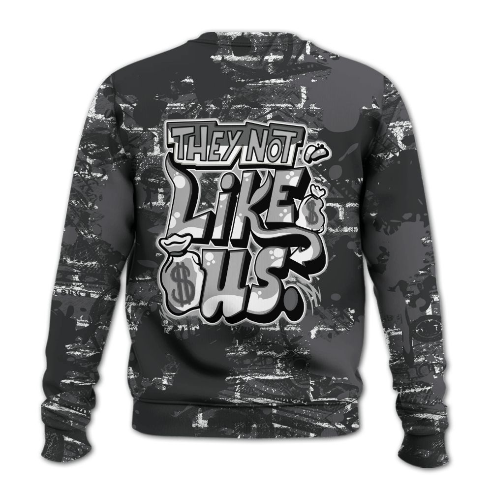 Sweatshirt To Match White Thunder 4s - Dislike Us Graphic Street Art All Over Print