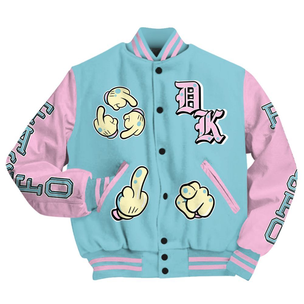 Varsity Jacket To Match SB Dunk Low Visty - F Around Find Out Graphic All Over Print