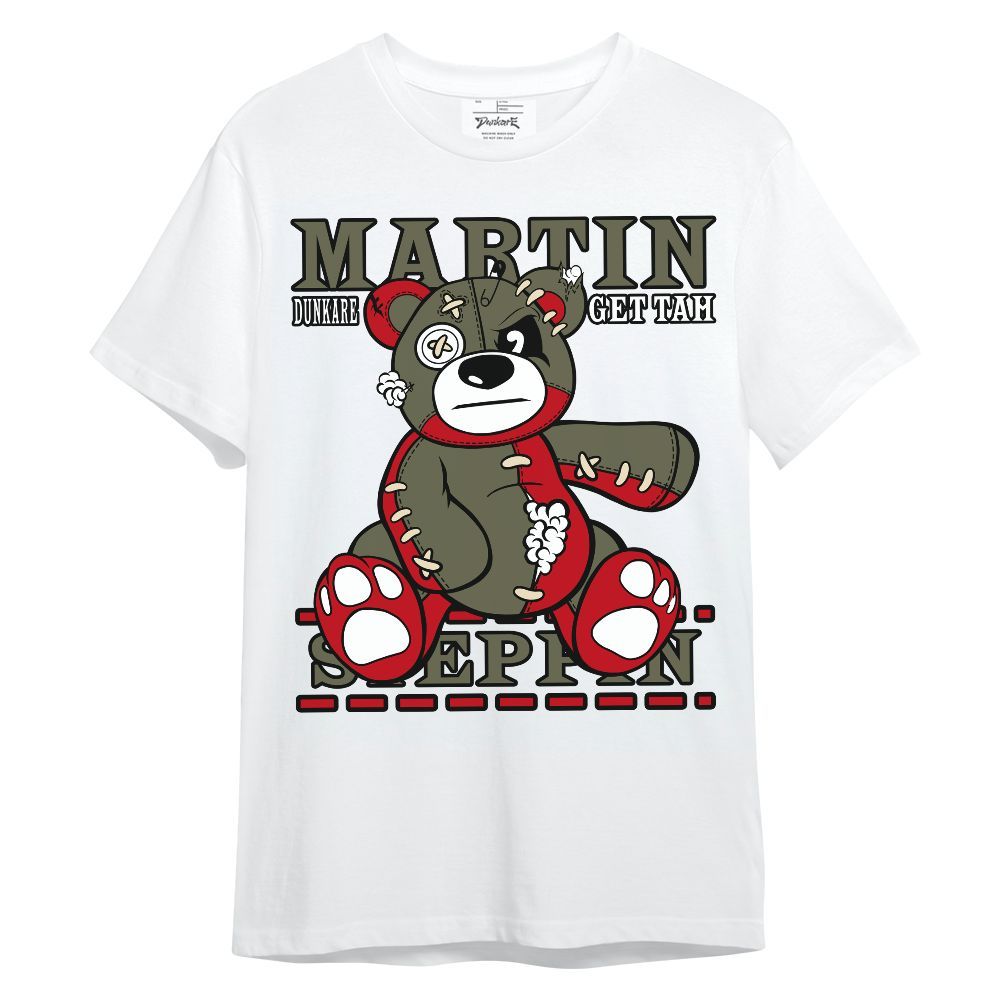 Shirt To Match Low OG Medium Olive 1s - Tah Steppin Bear Unisex Shirt