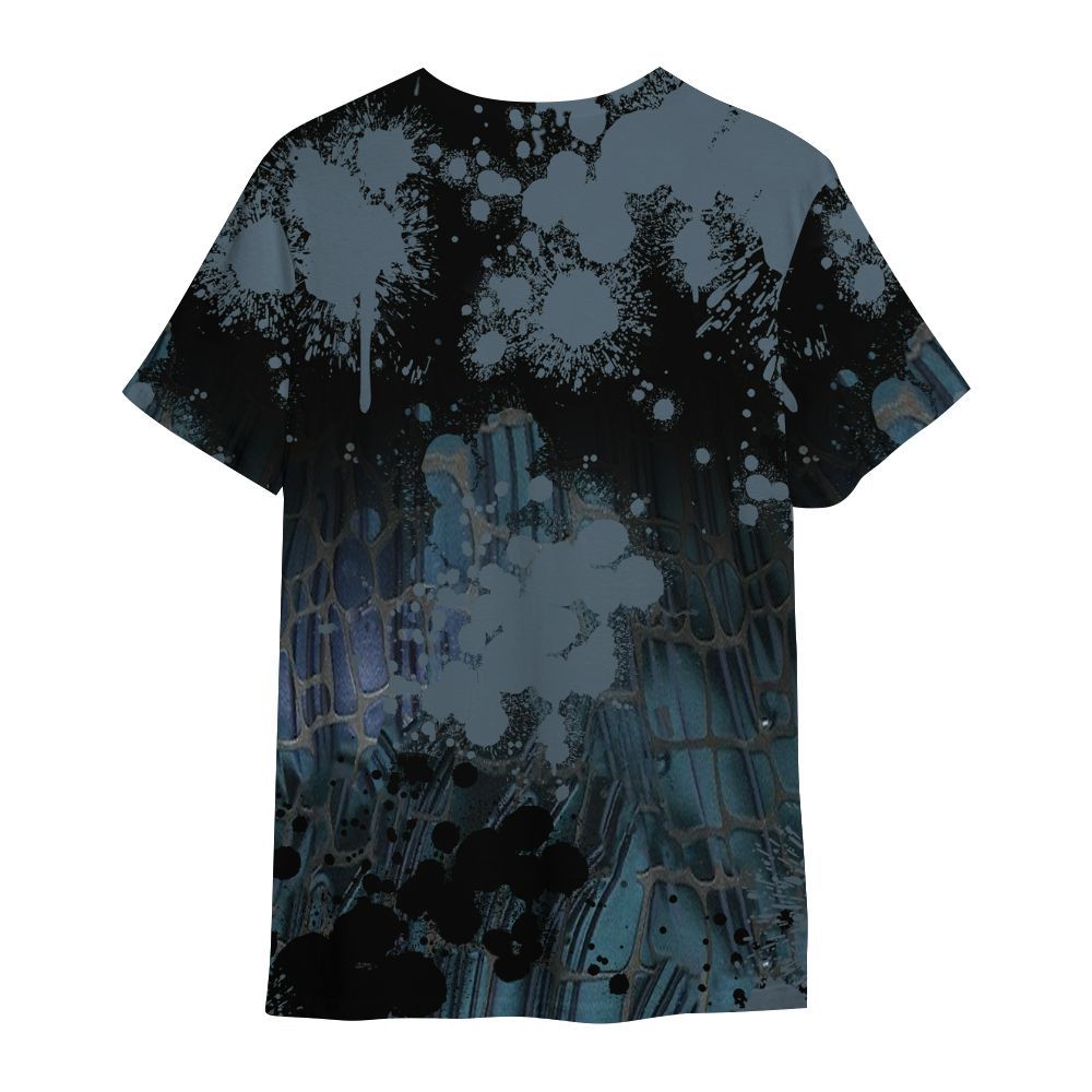 Shirt To Match Air Foamposite Kazuya Mishima - God Blessed Ink Drip All Over Print