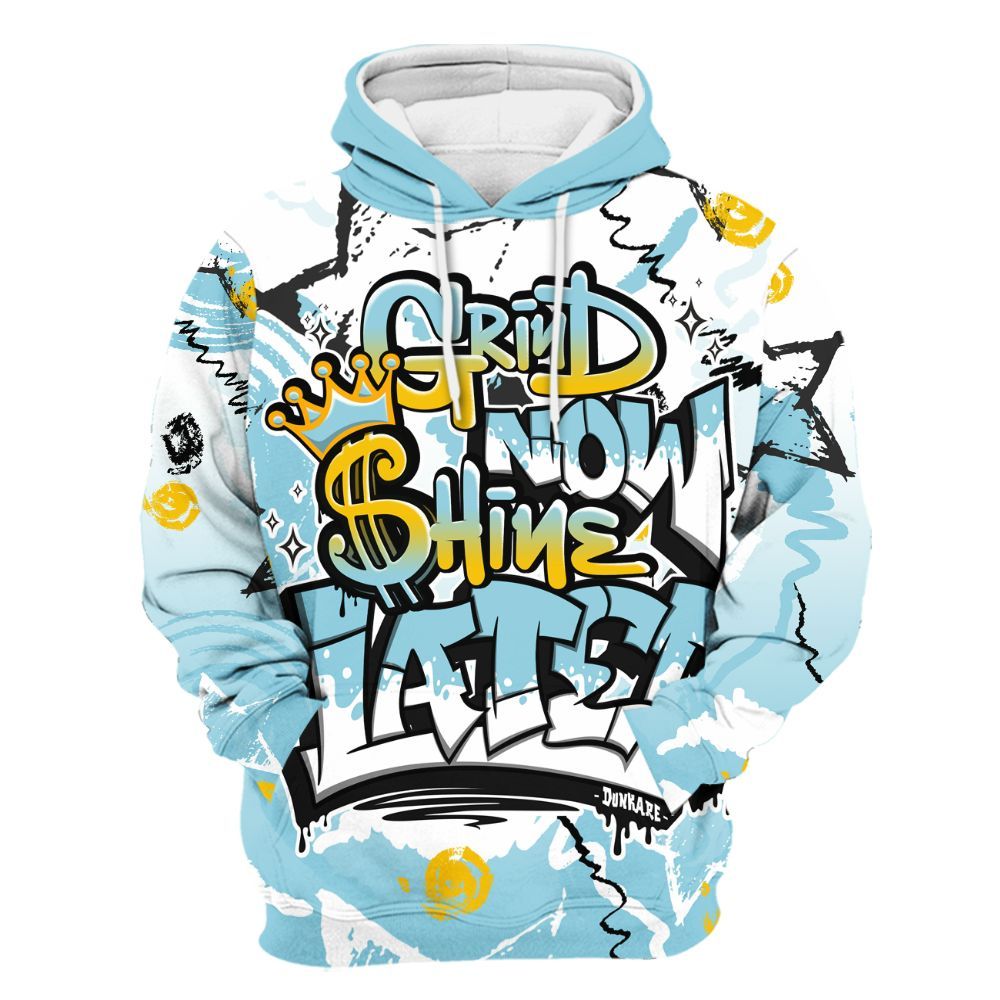 Hoodie To Match Dunk High Homer Simpson - Grind Shine Later Drip All Over Print