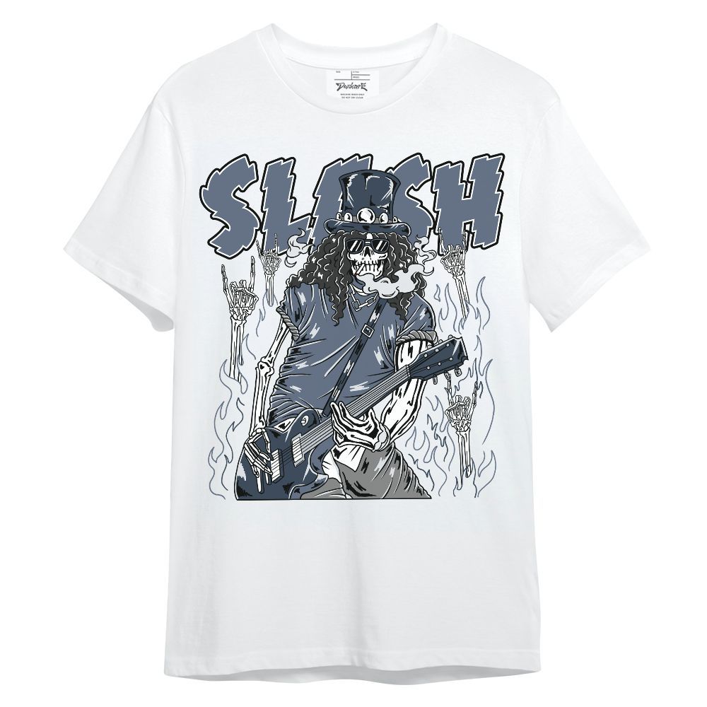 Shirt To Match Low Diffused Blue 11s - Slash Skeleton Unisex Shirt