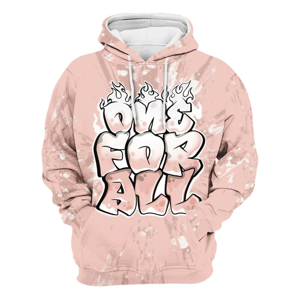 Hoodie To Match Low Legend Pink 11s - Ones For All Graphic Luxury All Over Print