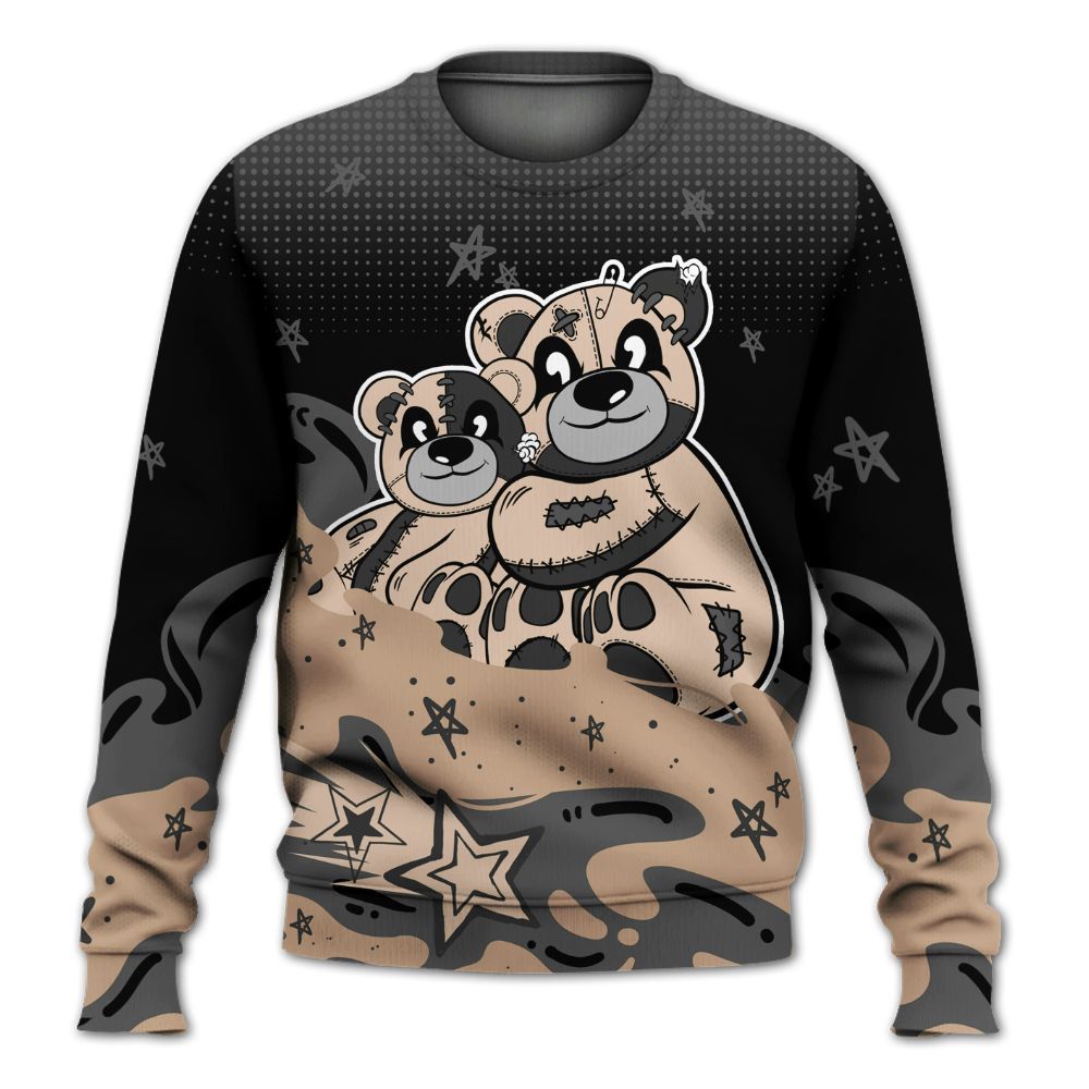 Sweatshirt To Match Kobe 9 EM Mamba - Sincere Fondness Bear Stars All Over Print