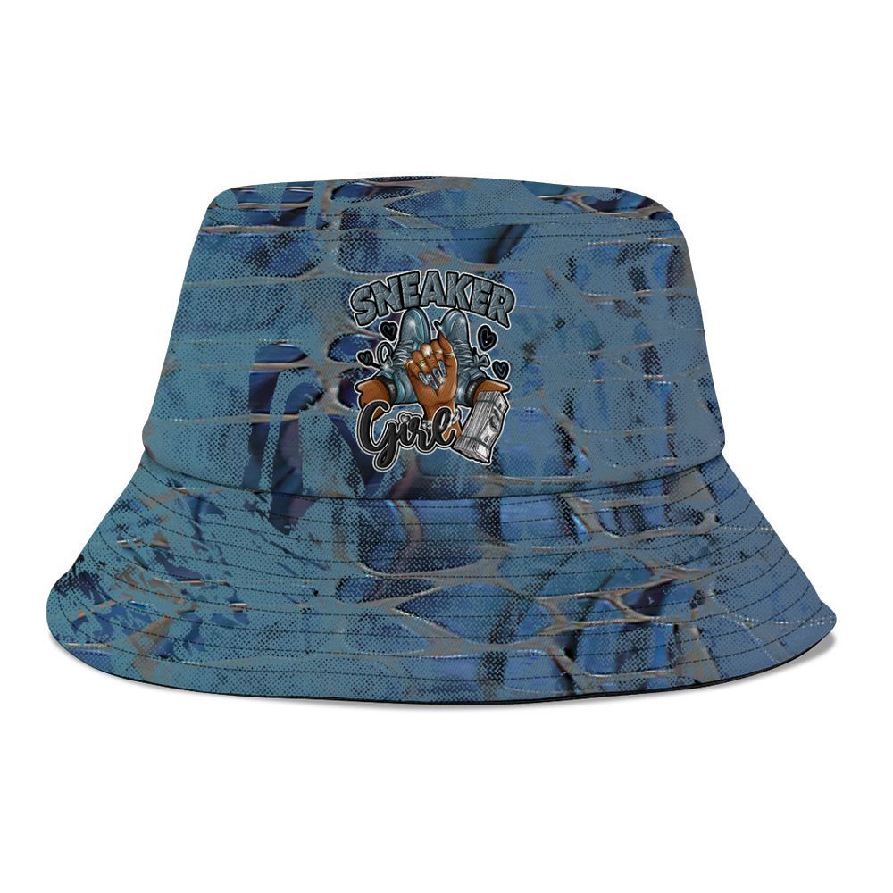 Bucket Hat To Match Air Foamposite Kazuya Mishima - Sneakerz Girlz Heart Grunge Graphic