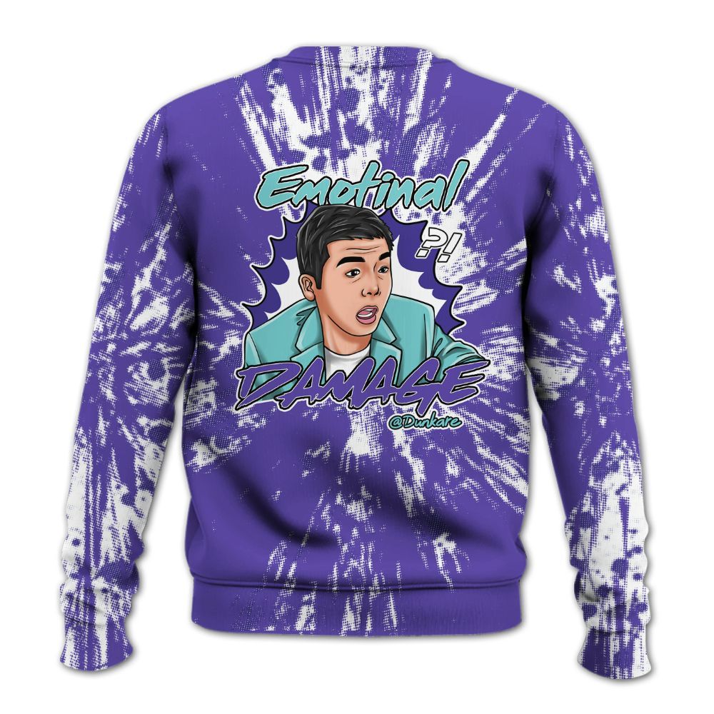 Sweatshirt To Match Low Hornets 1s - Damaged Meme Shirt Unisex Outfit All Over Print