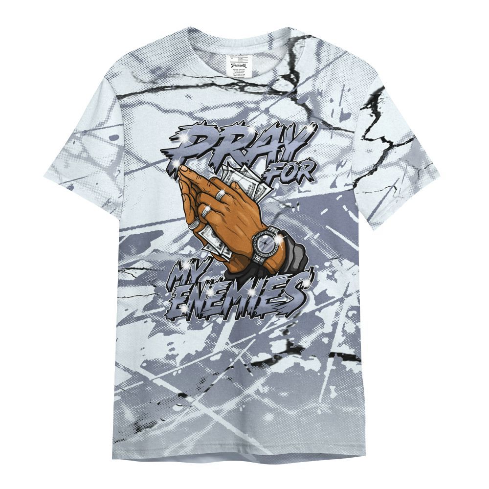 Shirt To Match Air Foamposite Jin Kazama - Prayed For Enemies Graphic All Over Print