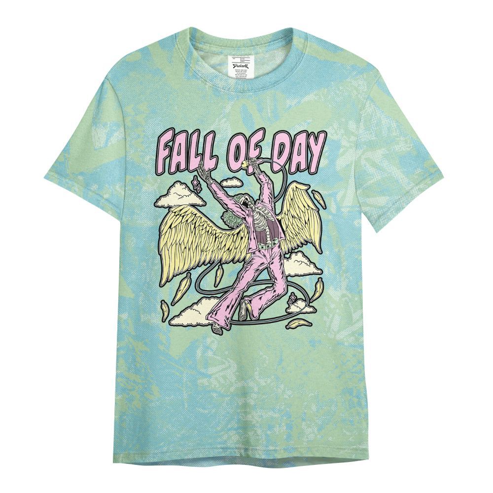 Shirt To Match SB Dunk Low Visty - Fall Of Days Skeleton Heart All Over Print