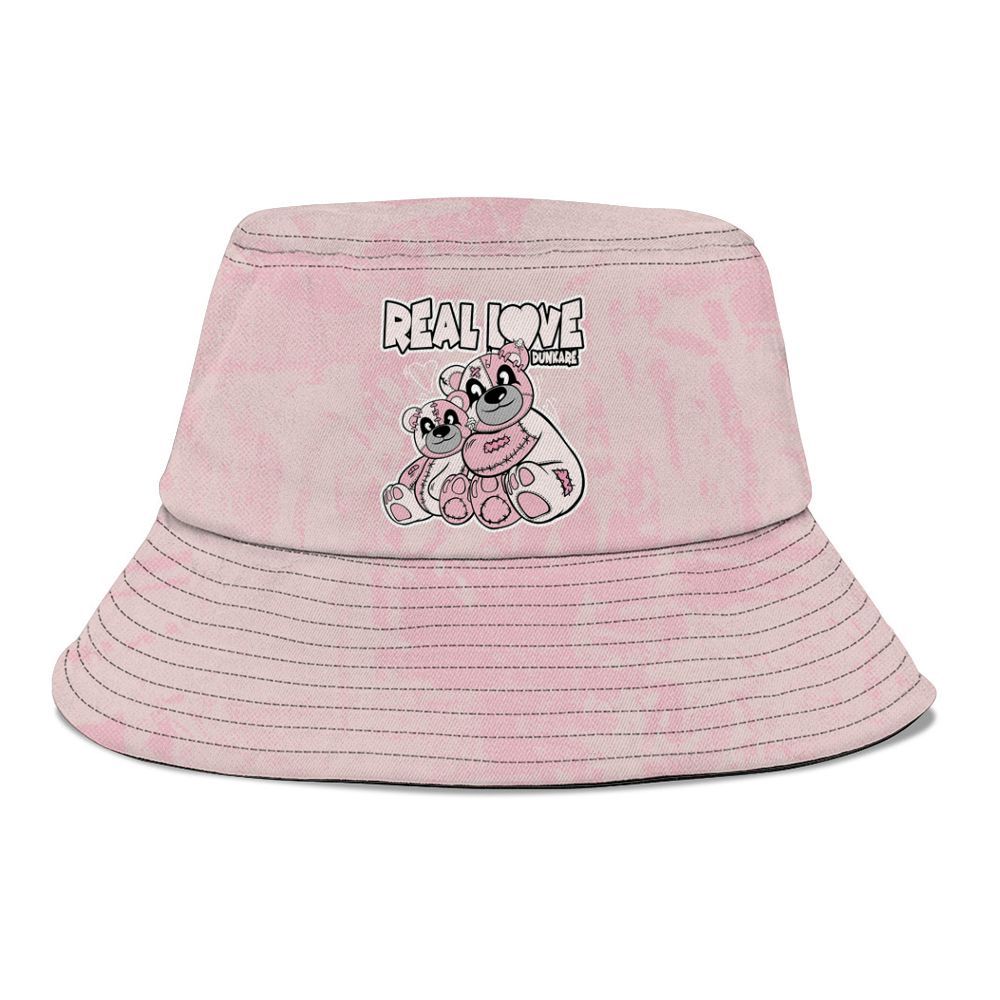 Bucket Hat To Match Dunk Low KD 17 Aunt Pearl - Sincere Fondness Bear Graphic
