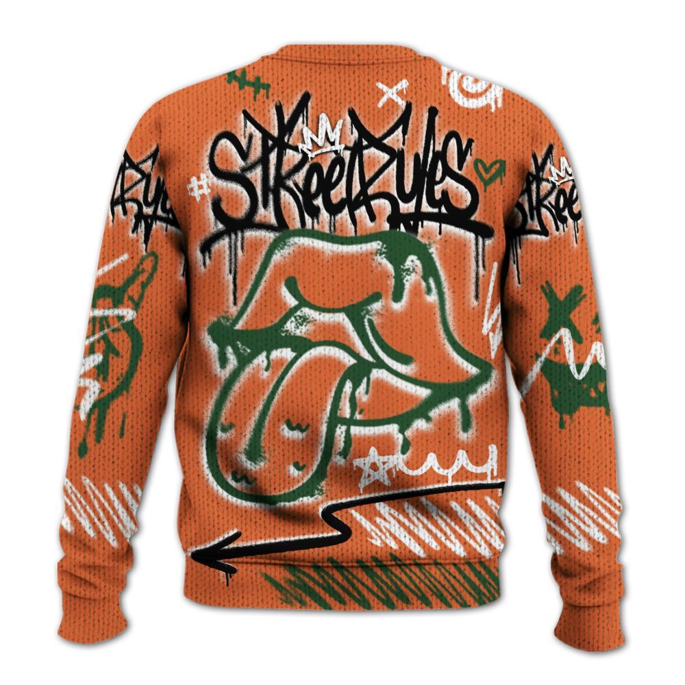 Knitted Sweater To Match Low Miami 5s - Break Rules Streetwear