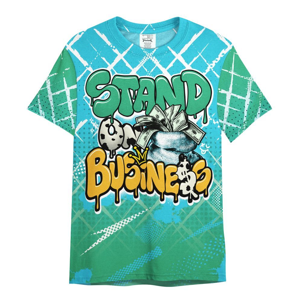 Shirt To Match Dunk Chunky Dunky - Halftone Stand Business Dripping All Over Print
