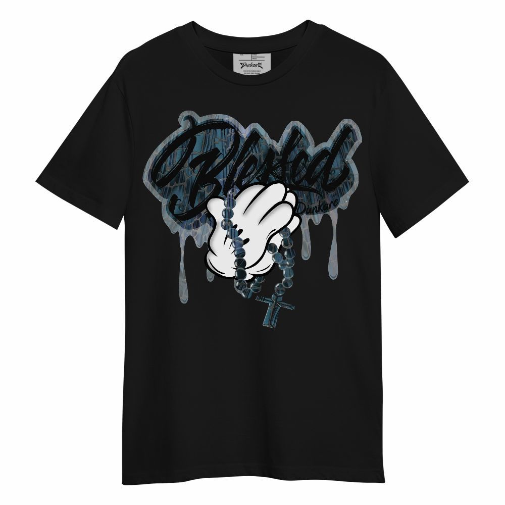 Shirt To Match Air Foamposite Kazuya Mishima - God Blessed Drip Unisex Shirt