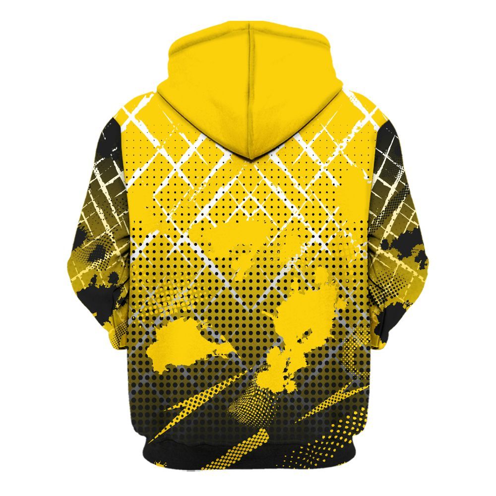 Hoodie To Match Corteiz Air Max 95 Tour Yellow - Halftone Stand Business Dripping All Over Print