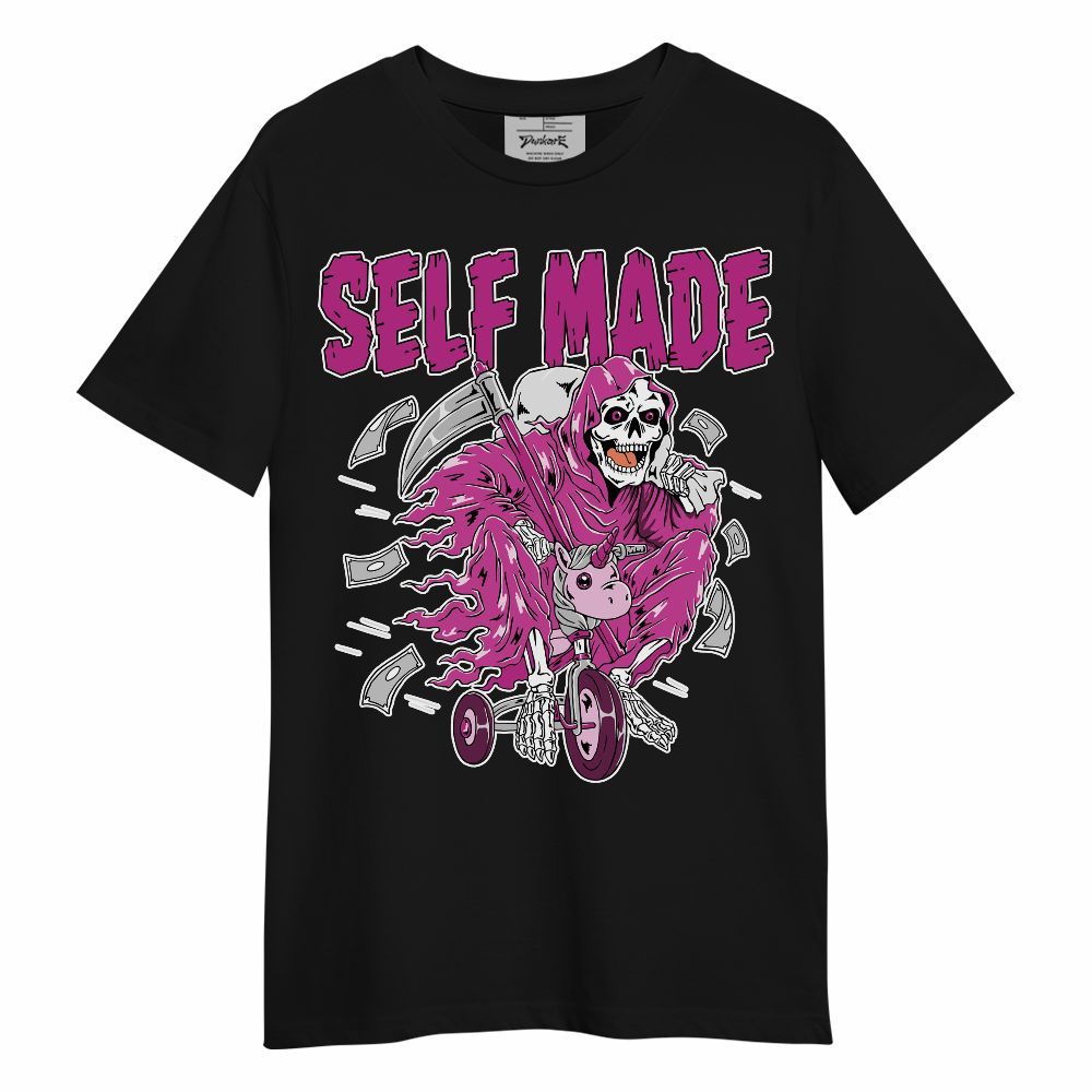 Shirt To Match Dunk Low Active Fuchsia - Self Make Skeleton Unisex Shirt