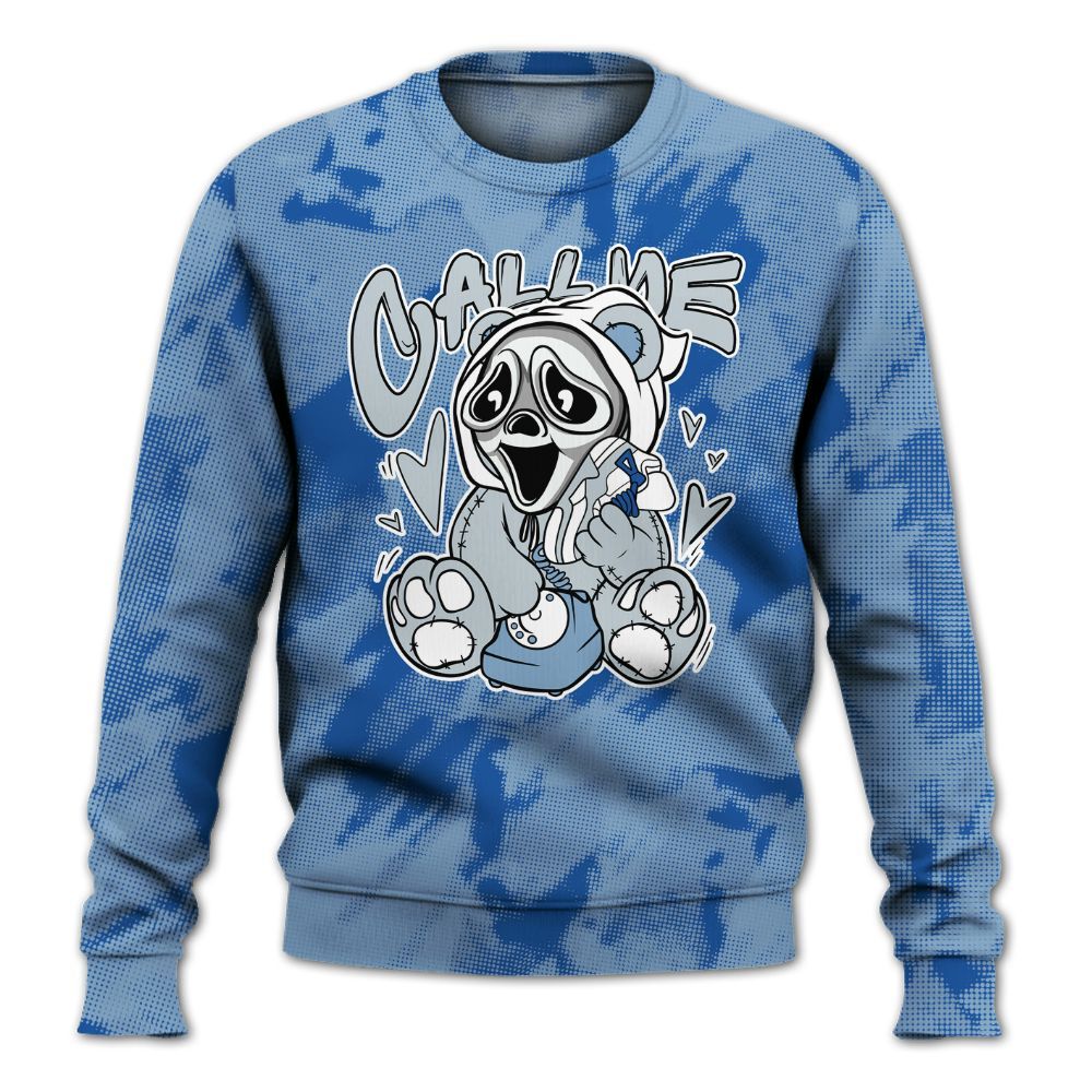 Sweatshirt To Match Low Space Jam 11s - Call Me Bear Abstract Halftone All Over Print