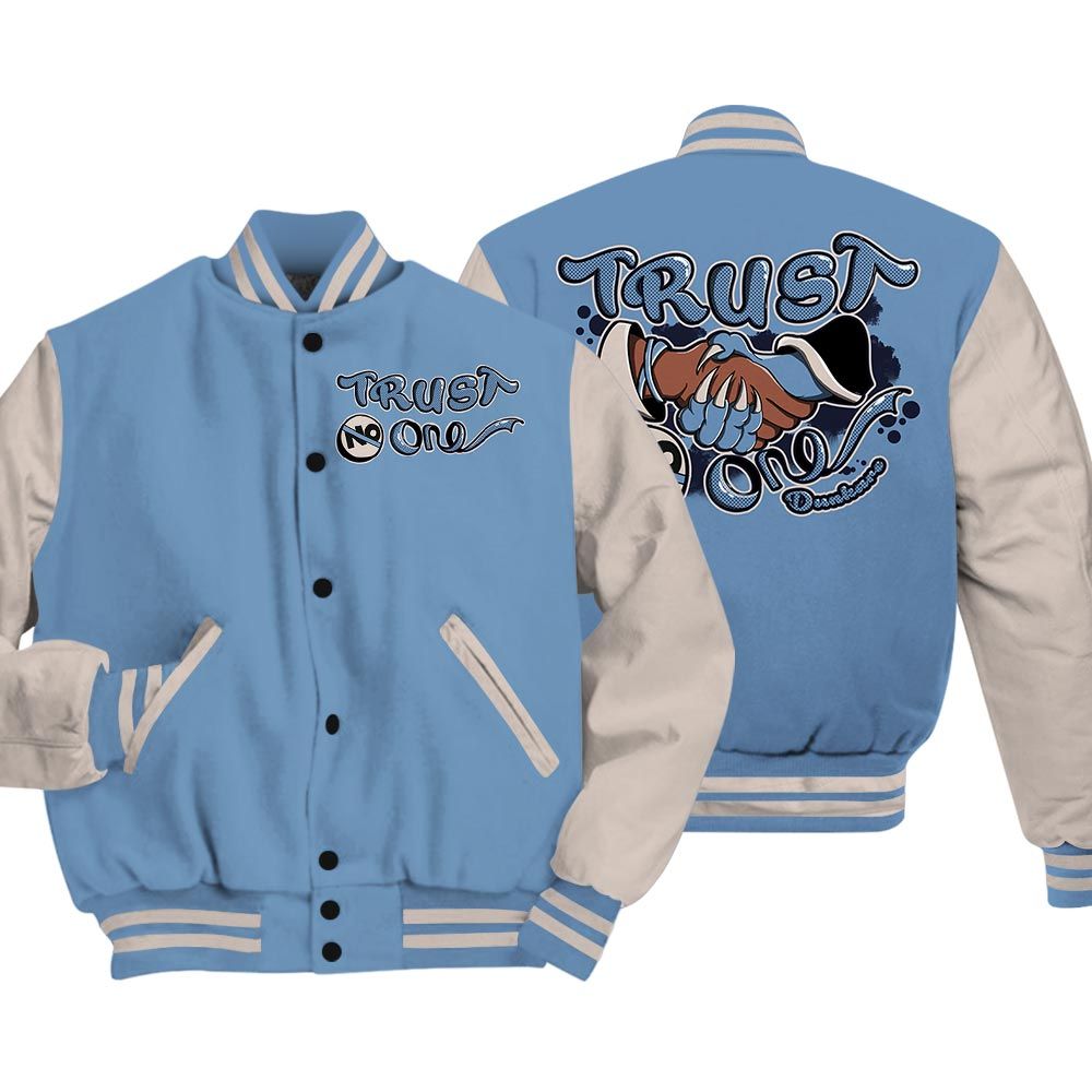 Varsity Jacket To Match High OG First In Flight 1s - Devil Trust No One Varsity Jacket Outfit 0905 LGH