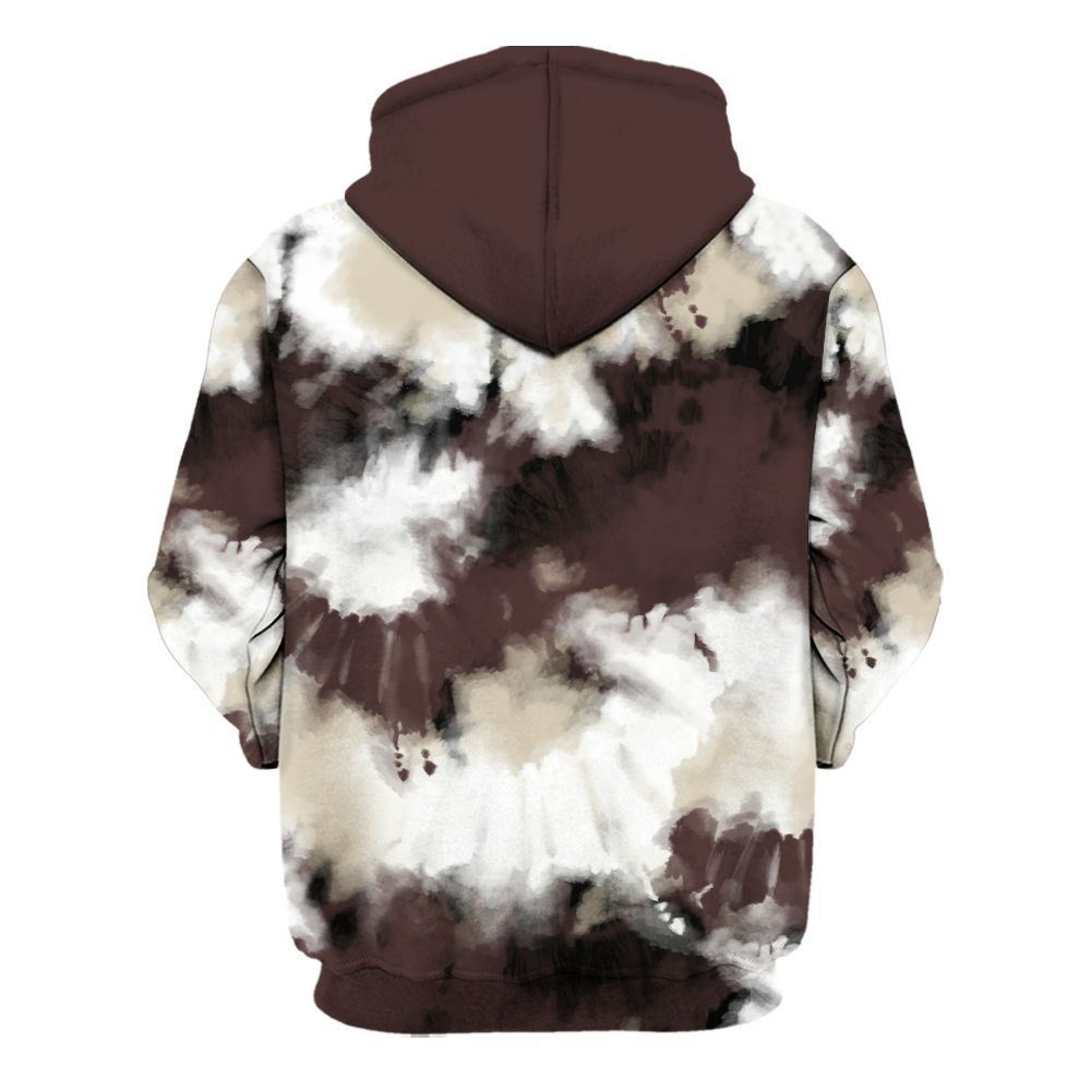 Hoodie To Match Burgundy Crush 3s - Tie Dye FK Around Find Out All Over Print