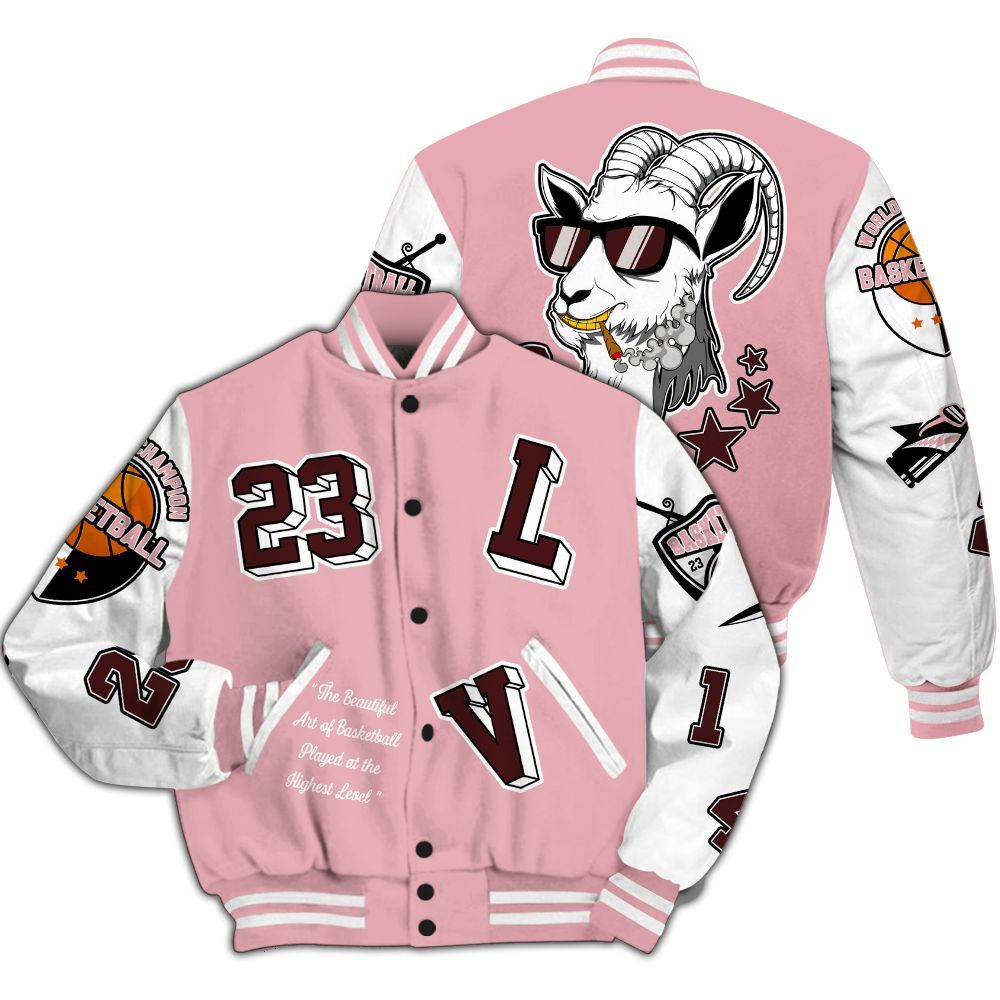 Varsity Jacket To Match Air Max 90 Neapolitan 2025 - The GOAT Got Em Retro Graphic All Over Print