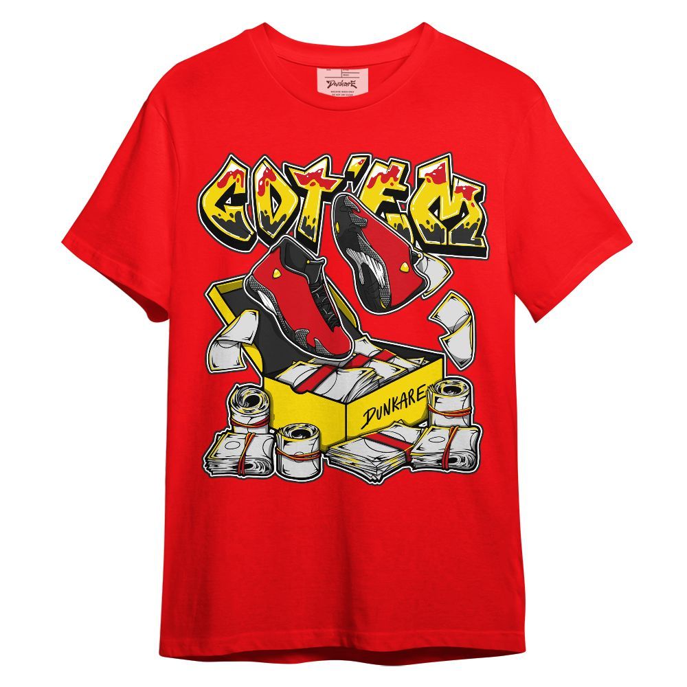 Shirt To Match Ferrari 14s - Got Em Sneaker Graphic