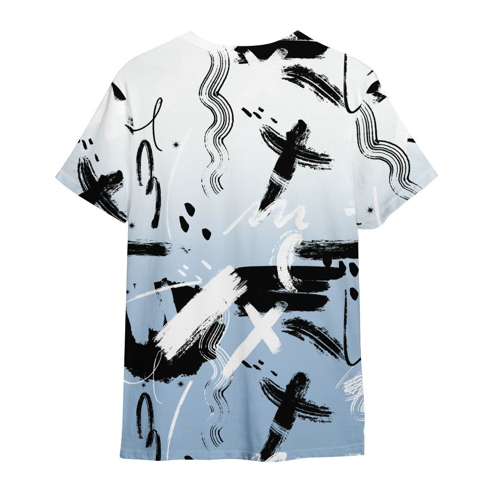 Shirt To Match High University Blue 1s - Money Hustle Grind Pray All Over Print