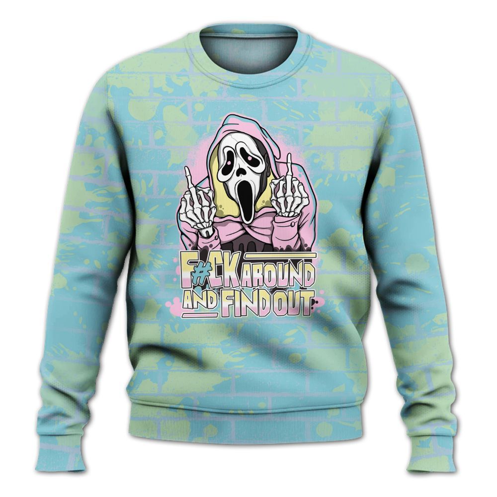 Sweatshirt To Match SB Dunk Low Visty - F#CK And Find Out Graphic Halloween All Over Print