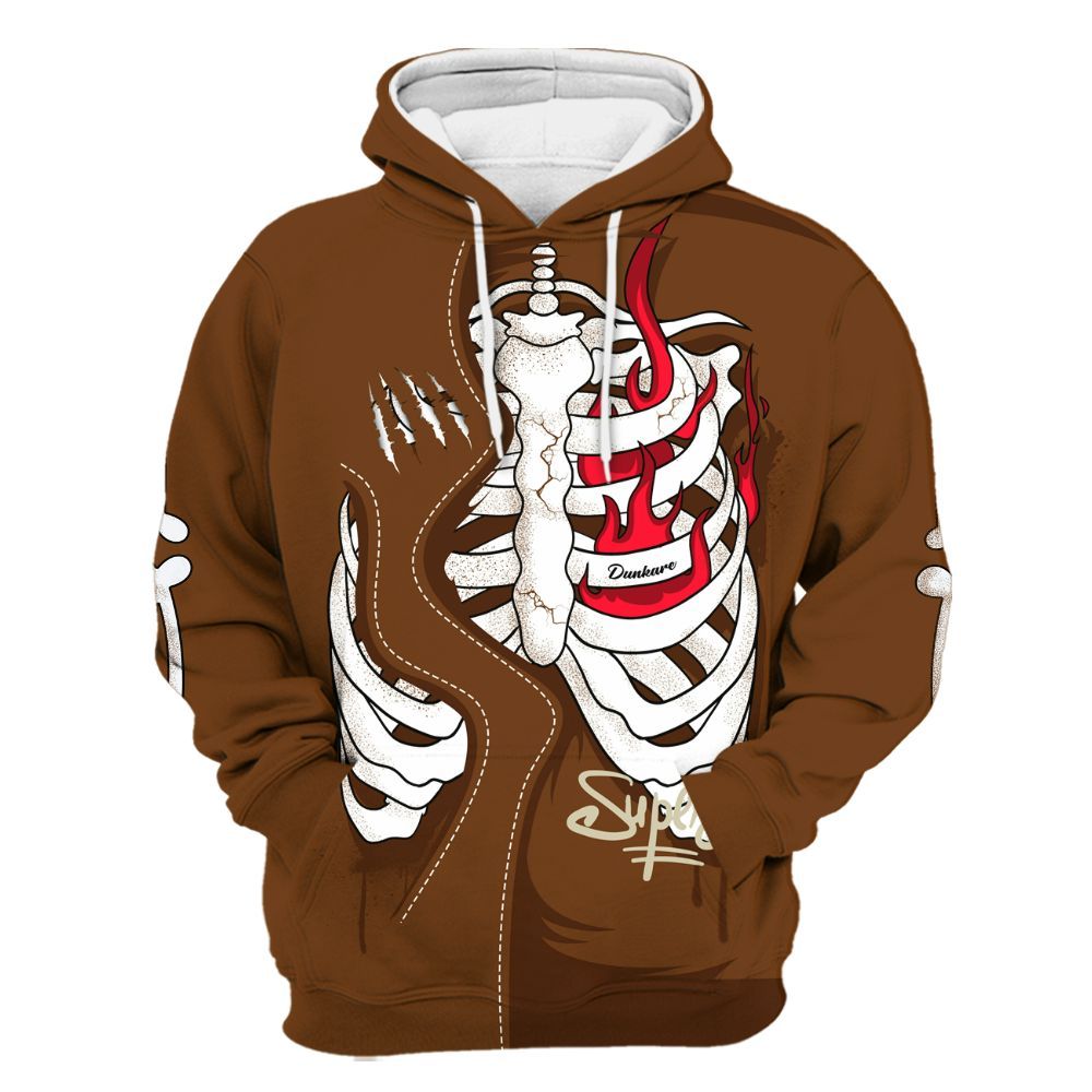 Hoodie To Match Archaeo Brown 5s - It's The Kick For Me All Over Print