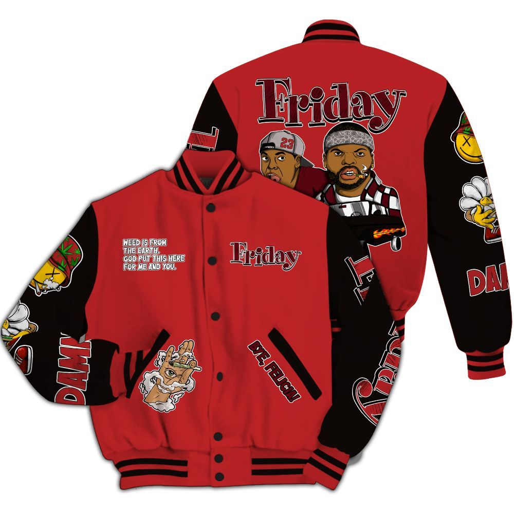 Varsity Jacket To Match Kobe 9 Elite Christmas - Friday Sneaker Stress Style All Over Print