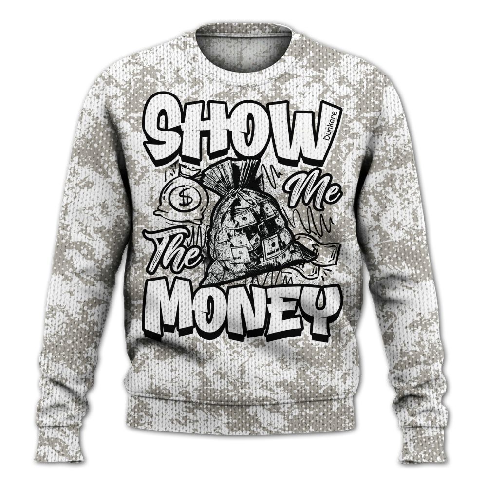 Knitted Sweater To Match Dunk Low Appears Oreo - Show Me The Money Retro