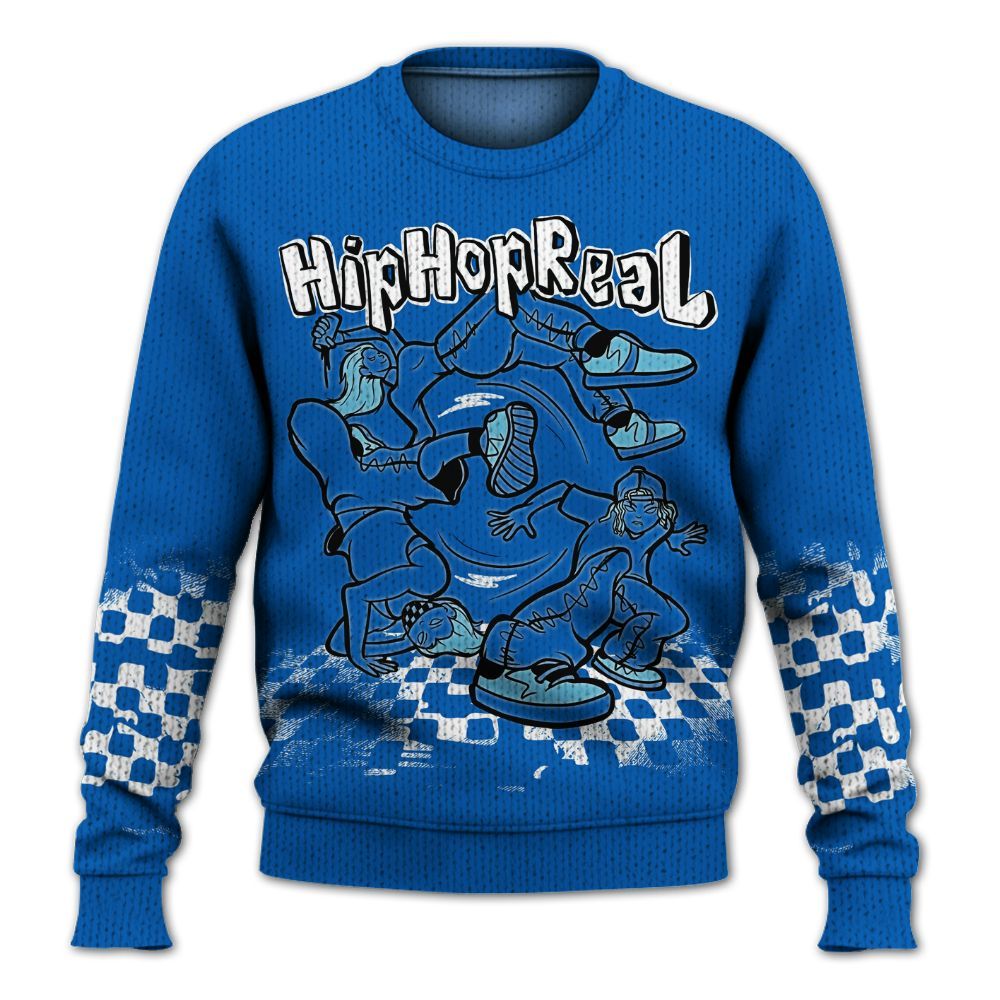 Knitted Sweater To Match Dunk Low Argon - Feel Life Street Style