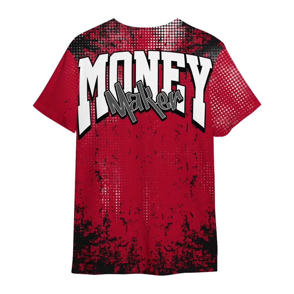 Shirt To Match Air Foamposite Pro Gym Red - Move In Silence Money Street Retro All Over Print